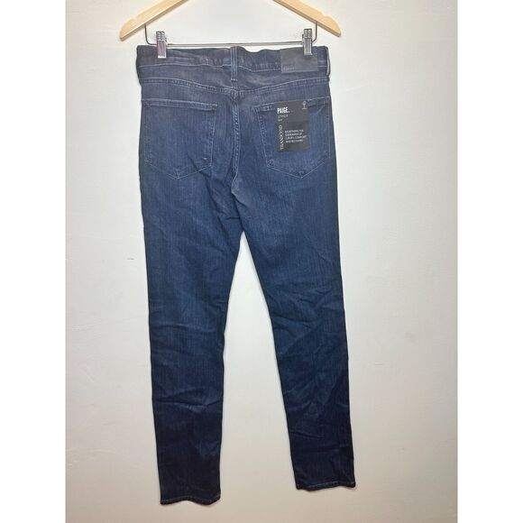 PAIGE Men's M653697-3402 Lennox Size 28 Blue Transcend Slim Fit Jeans NWT - Picture 4 of 14